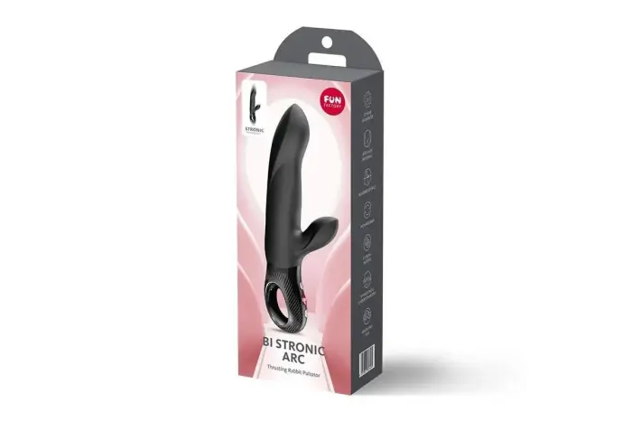 Двойной вибратор Bi Stronic Arc – 21.6 см (8.5″) – черный