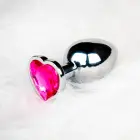 Heart Gem Butt Plug – S – Pink — Photo 7