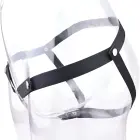 Male-to-Female Chastity Device – polished metal – adjustable elastic belt – 85–130 cm waist — Photo 3