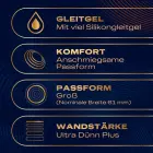 Durex Intensity Liela izmēra bezlateksa prezervatīvi – 10 gab. — Foto 3