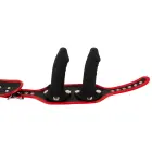 Bad Kitty Strap-on josta ar 3 silikona dildo – Regulējama — Foto 7