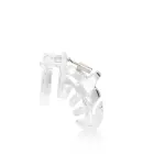 Man|Cage Model 25 šķīstības būris – 9 cm (3.5″) – caurspīdīgs — Foto 1