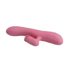 PRETTY LOVE CHRIS USB triušio vibratorius – 20.5 cm (8″) – violetinis — Nuotrauka 5