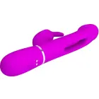 PRETTY LOVE Kampas 3-vienā daudzfunkcionālais truša vibrators – 18 cm (7″) – violets — Foto 4