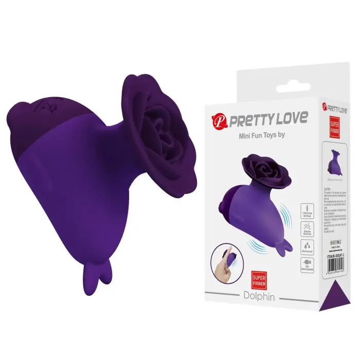 Pretty Love Dolphin мини-вибратор – фиолетовый
