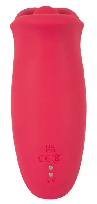 Oral Fun vibrators ar kustīgām lūpām un mēli – 13 cm (5.1″) – rozā Foto 7