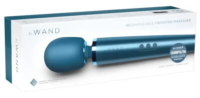Le Wand вибратор – 34 cm (13.4″) – синий