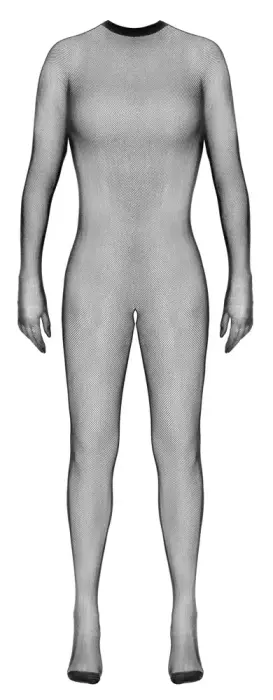Fantasy by Cottelli tīkliņa catsuit – melns – S/L Foto 5
