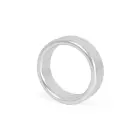 Silver Aluminum Cock Ring – 45 mm — Photo 1