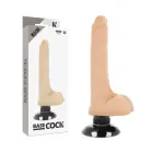 BASECOCK Vibrating Intimate Machine 2-in-1 Flexible Vibrator – 18.5 cm (7.3″) – Skin — Photo 1