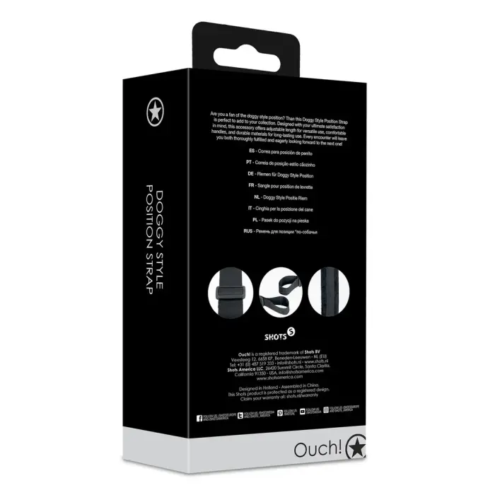 Doggy Style Position Strap - Black Foto 2