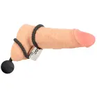 Rebel Heavy Rope Cock w Ball dzimumlocekļa gredzens ar bumbiņu – melns — Foto 7