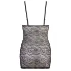 Cottelli LINGERIE gėlėta nėrinių suknelė – juoda – M — Nuotrauka 6