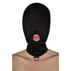 Ouch! Extreme võrguga täismask D-rõngaga – must — Foto 3