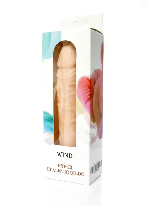 WIND Realistic Dildo with Suction Cup – 20 cm (8″)