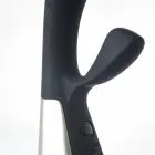 Kiiroo OhMiBod Fuse melns – interaktīvs pāru vibrators, Bluetooth, 18cm — Foto 4