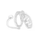 ManCage Model 10 Polycarbonate Chastity System with Plug – 9 cm (3.5″) — Photo 4
