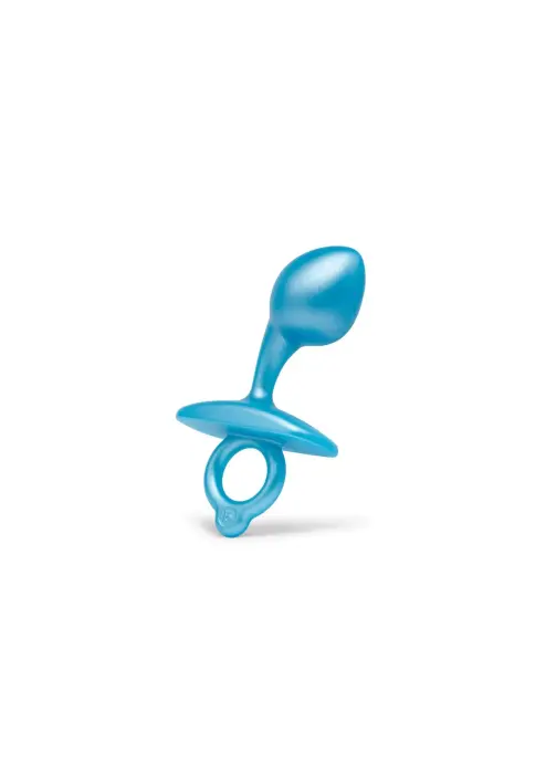 B-Vibe Bulb Plug – 6.4 cm (2.5″) – Tirkīza – Blue Foto 3