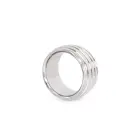 Fancy Steel Donut Cock Ring – 4 cm (1.5″) — Photo 4