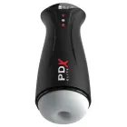 PDXE Fap-Gasm Frosted vibreriv masturbaator – 24.5 cm – Läbipaistev — Foto 2