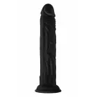 SHAFT Model J divslāņu dildo – 24.1 cm (9.5″) – melns — Foto 2