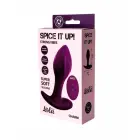 Spice it Up Charm vibruojantis analinis kištukas – 10.3 cm – Juodas — Nuotrauka 1