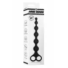 NMC 8 Inch Ribbed Silicone Beads – black – flexible graduated design – 20 cm — Photo 1