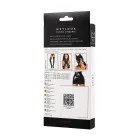 Glossy Billie Wetlook svārki – melni – XL Foto 5