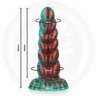 EPIC Zirion Aridfire fantasy dildo – 20.5 cm (8″) – punane — Foto 2