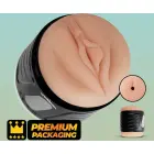 Crushious Dunk – double-entry intimate machine with vibration – black – 11 cm — Photo 7