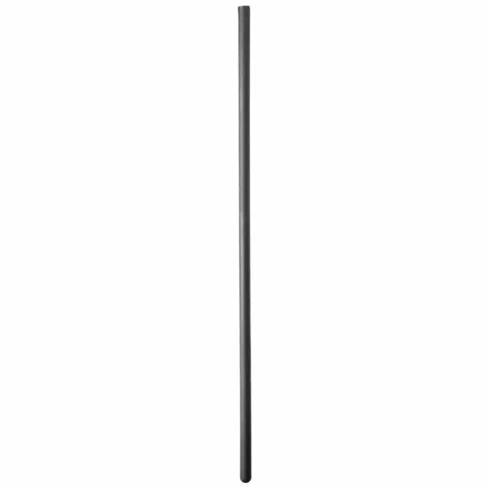 All Black Silicone Urethral Probe 6mm – Flexible Hygienic 24cm Model