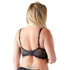 Cottelli Collection кружевной бюстгальтер с открытыми чашечками 95E – чёрный – с цветочным дизайном — Фото 3
