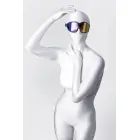 Anonymo mask, PVC, print, 27.5 cm Foto 2