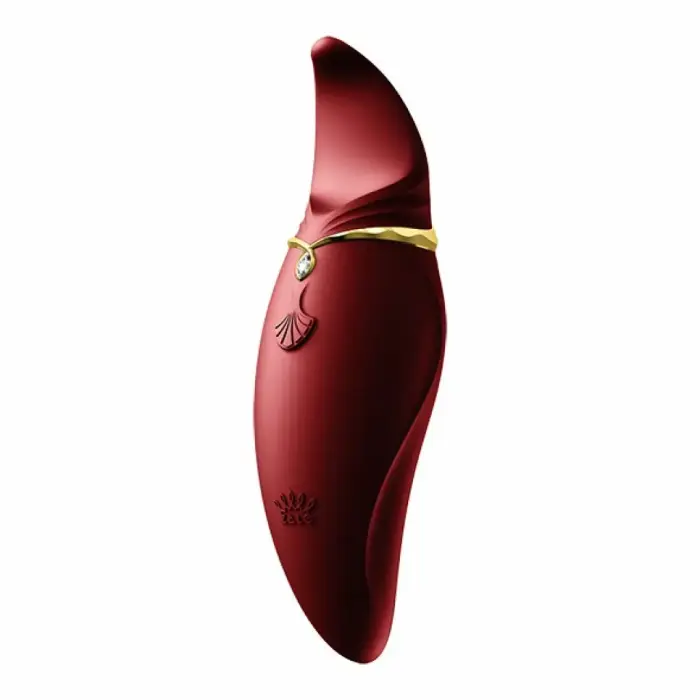 ZALO Hero Wine Red клиторальный стимулятор – 14.6 cm (5.75″) – красный