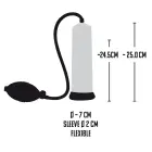 MrBoner Professionals varpos siurblys – 25 cm – juodas — Nuotrauka 5