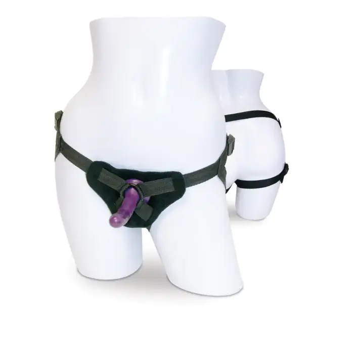 Sportsheets S&M reguleeritav strap-on süsteem – must