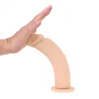 Kiotos COX realistiškas dildo su siurbtuku – 25 cm (10″) – kūno spalva — Nuotrauka 3