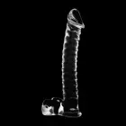 Ibiza Nebula Series Model 23 Glass Dildo – 21.5 cm (8.5″) – Clear — Photo 6