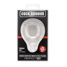 Perfect Fit Cock Armour Regular läbipaistev – anatoomiline mugavuse peenis võru, 4,3 cm — Foto 2