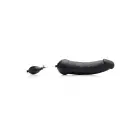 Toms - Piepūšams silikona dildo – 33.7 cm (13.25″) – Ar tekstūru Foto 3