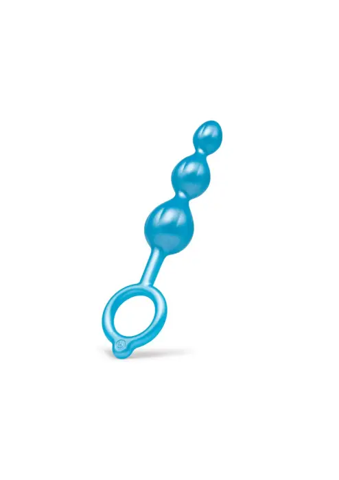 B-Vibe ar bumbiņām anālais spraudņu komplekts – Daudzkrāsains Foto 8