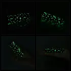 Перезаряжаемый светящийся в темноте музыкальный вибратор – 8.4 cm (3.3″) – зеленый — Фото 20