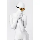 Anonymo mask, PU leather, print, 26 cm Foto 2