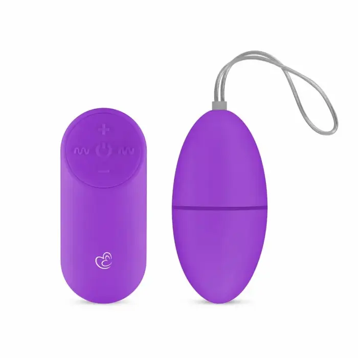 EasyToys виброяйцо с пультом управления – 7 см (2.75″) – фиолетовый