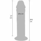 TOYJOY Get Real Deluxe Double-Density Dildo – 29.5 cm (11.6″) – Skin — Photo 4