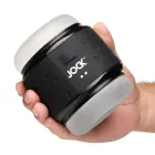 JOCK Vibrating Double Stroker – 23+ cm – Black — Photo 7