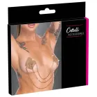 Cottelli Accessoires kuldsed ruudukujulised nibukatted kettidega 6.5x6.5cm — Foto 6