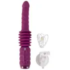 You2Toys Thrusting & Rotating Fucking Machine – вибратор с фрикциями и вращением – 4,5 см ход — Фото 11