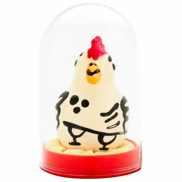Condomerie Hand-Painted Decorative Condom Cocky Rooster Design
