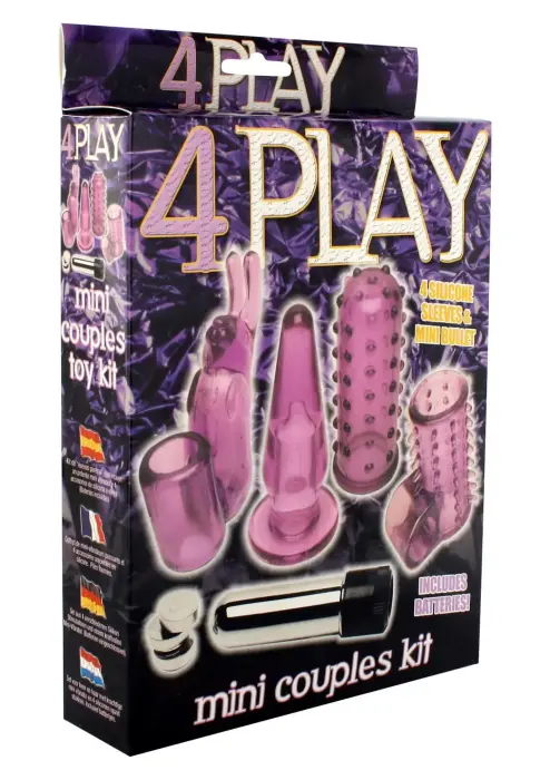 4 Play Couples Kit Purple Foto 3